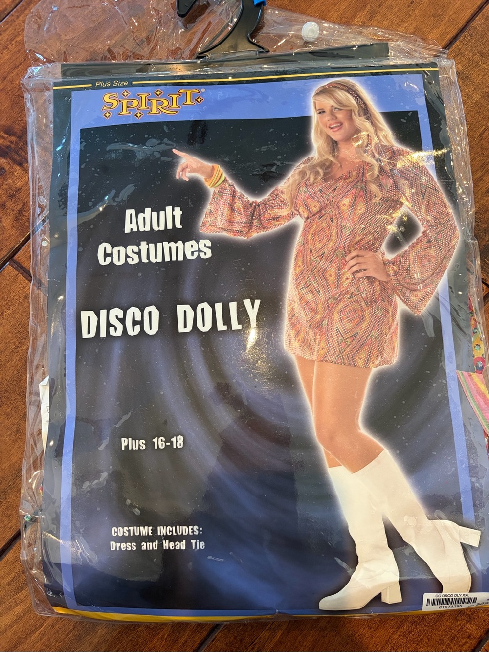 Spirit 70s Disco Dolly Costume - Multicolor